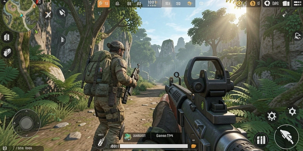 Gameplay seru dan menegangkan dari BARU01.