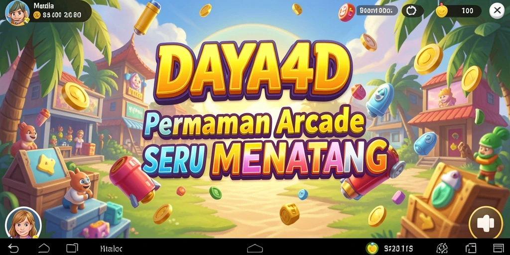 Tampilan gameplay utama DAYA4D dengan aksi seru.