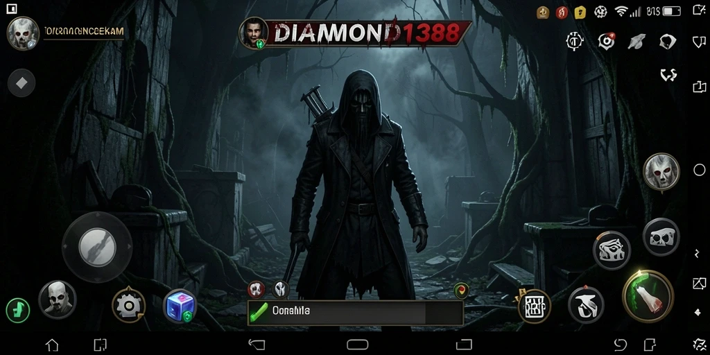 Tangkapan layar mendebarkan dari gameplay mencekam DIAMOND138.