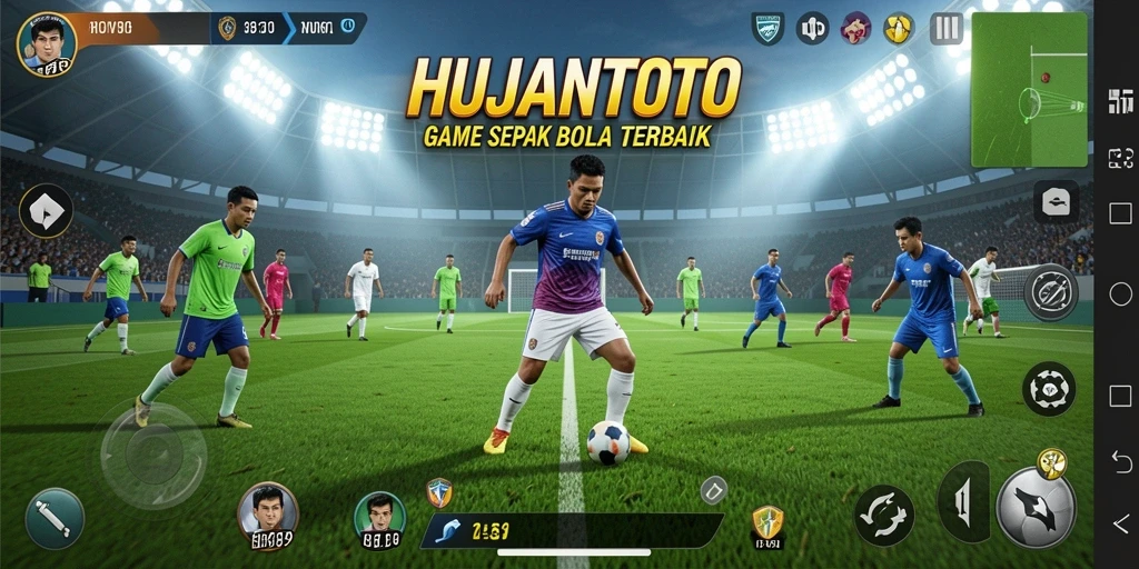 Tampilan gameplay HUJANTOTO yang seru dan mendebarkan.