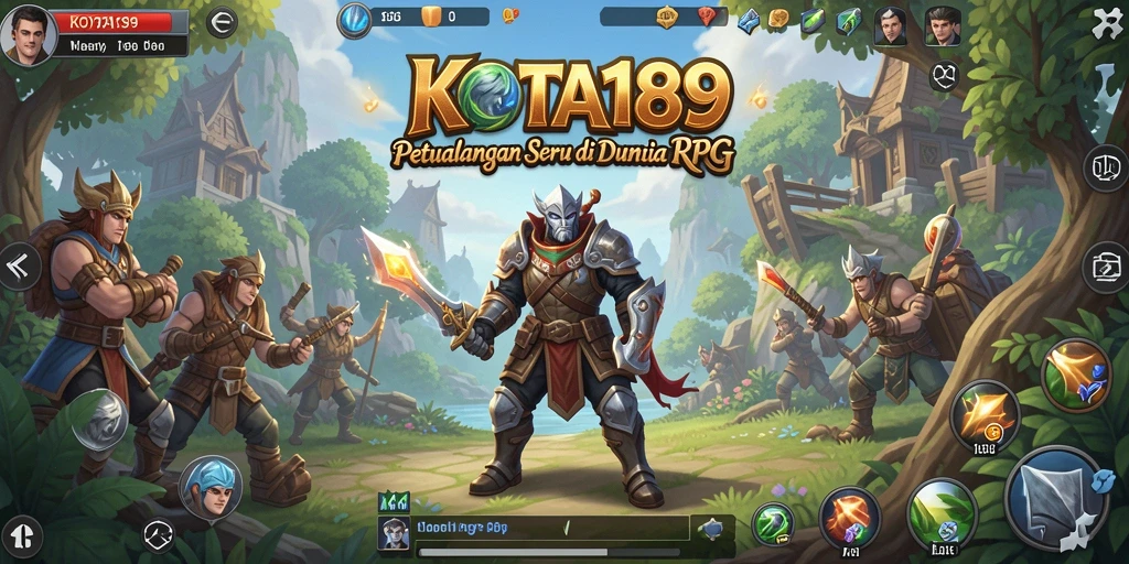 Tampilan gameplay KOTA189 yang mendebarkan dan penuh aksi.