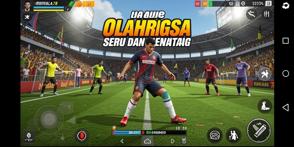 Screenshot gameplay <strong>MENYALA78</strong> menampilkan momen seru saat bermain olahraga.