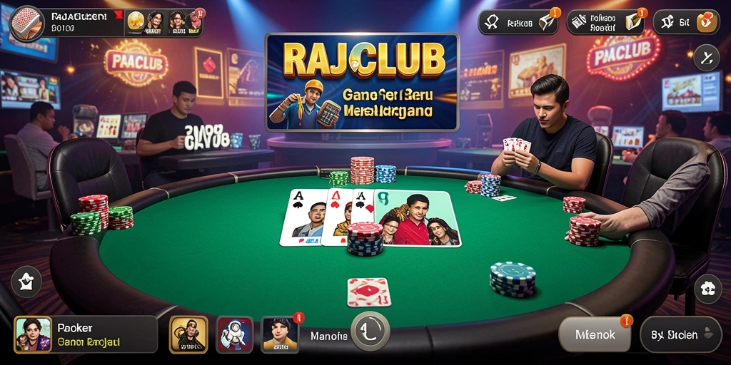 Tampilan screenshot dari gameplay RAJACLUB yang menegangkan