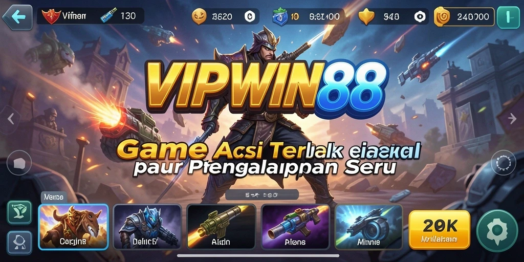 Tangkapan layar dari gameplay VIPWIN88 yang penuh aksi seru.